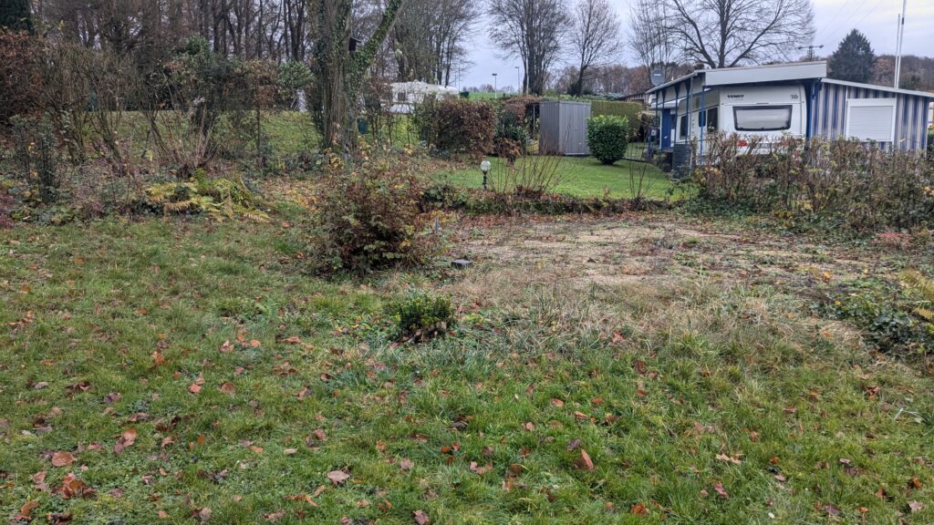 Zustand Campingplatz vor den Arbeiten 